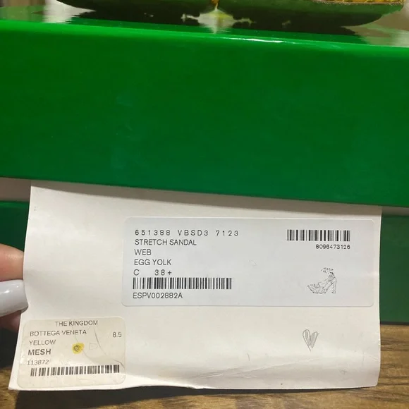 Bottega Veneta - Mesh Stretch Sandals - Picture 9 of 10